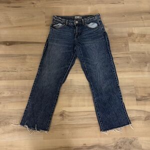 size 3/26 NY Rewash blue straight leg classic rise jeans